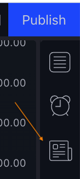 How to find the latest news headlines specific to the chart you are looking at on Tradingview?