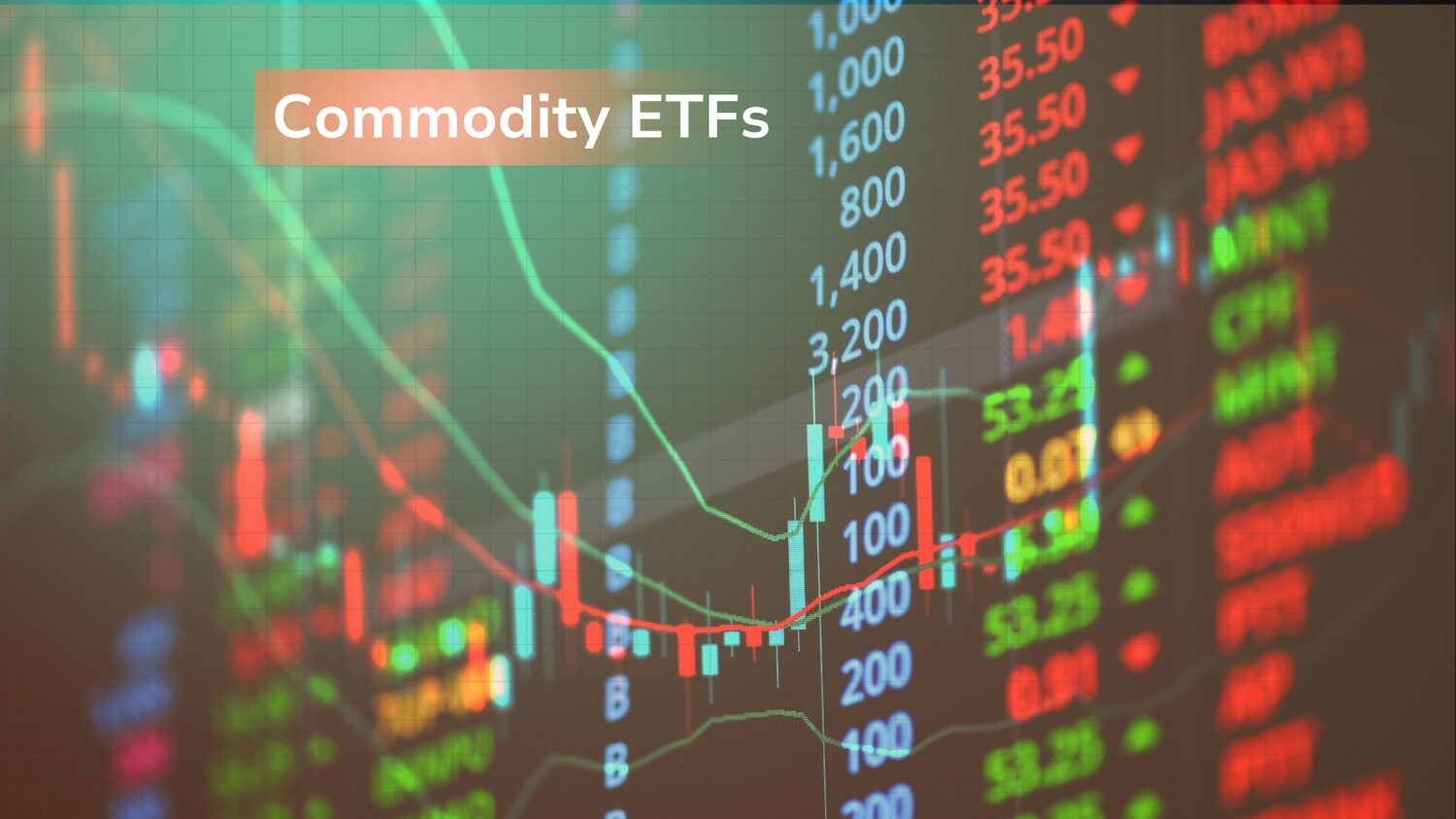 The Best Commodity ETFs I Found as a Beginner